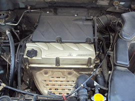 2005 MITSUBISHI OUTLANDER LS, 2.4L, AUTOMATIC, 2WD, COLOR GREEN, STK 143682